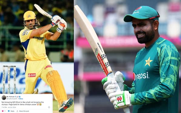 Babar Azam's Bat Company Insults MS Dhoni With A Distasteful 'Never Heard Of' Remark